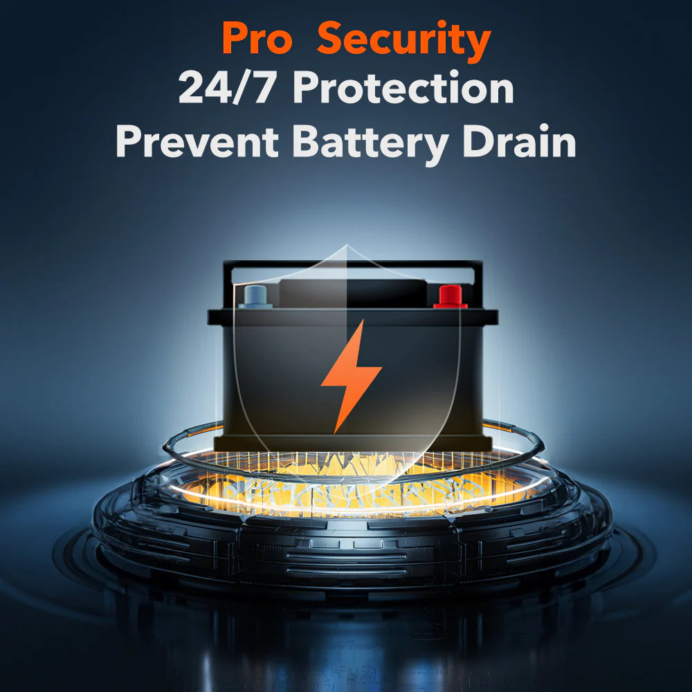 Caméra de tableau de bord miroir 3 caméras 10" avec enregistrement HD 2K, assistance au recul et contrôle via application WiFi