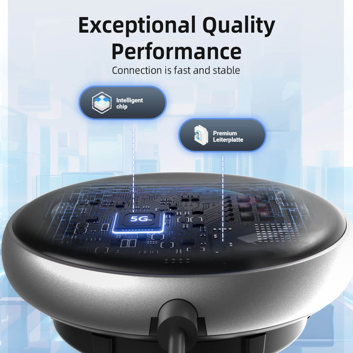 CarPlayClip kabelloser Adapter