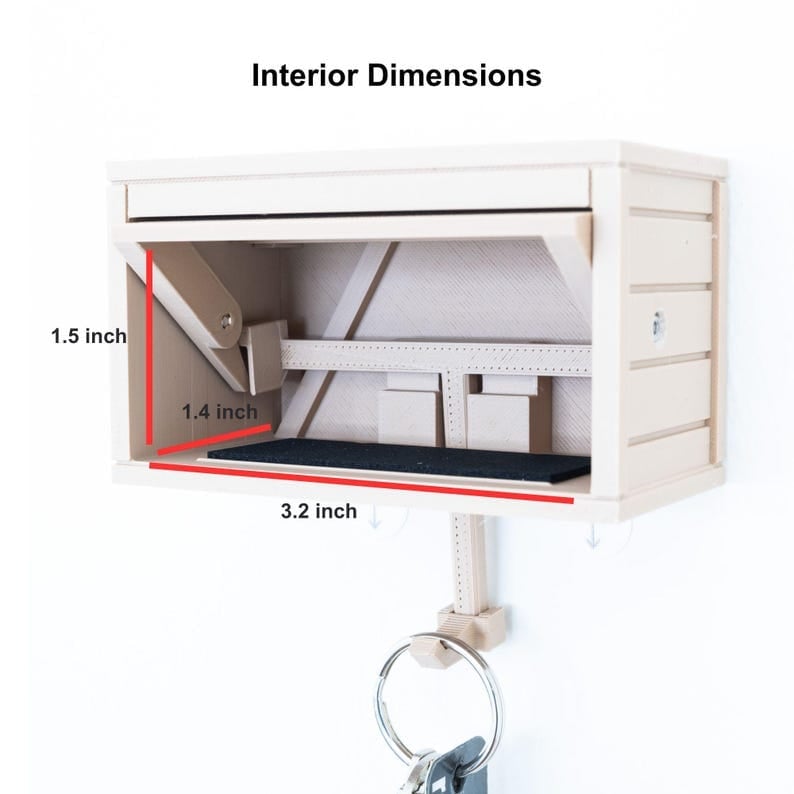 🔥Heißer Verkauf 49% RABATT🔥 🚗🔑 Auto Garage Schlüsselhalter - Interaktives Öffnen der Tür