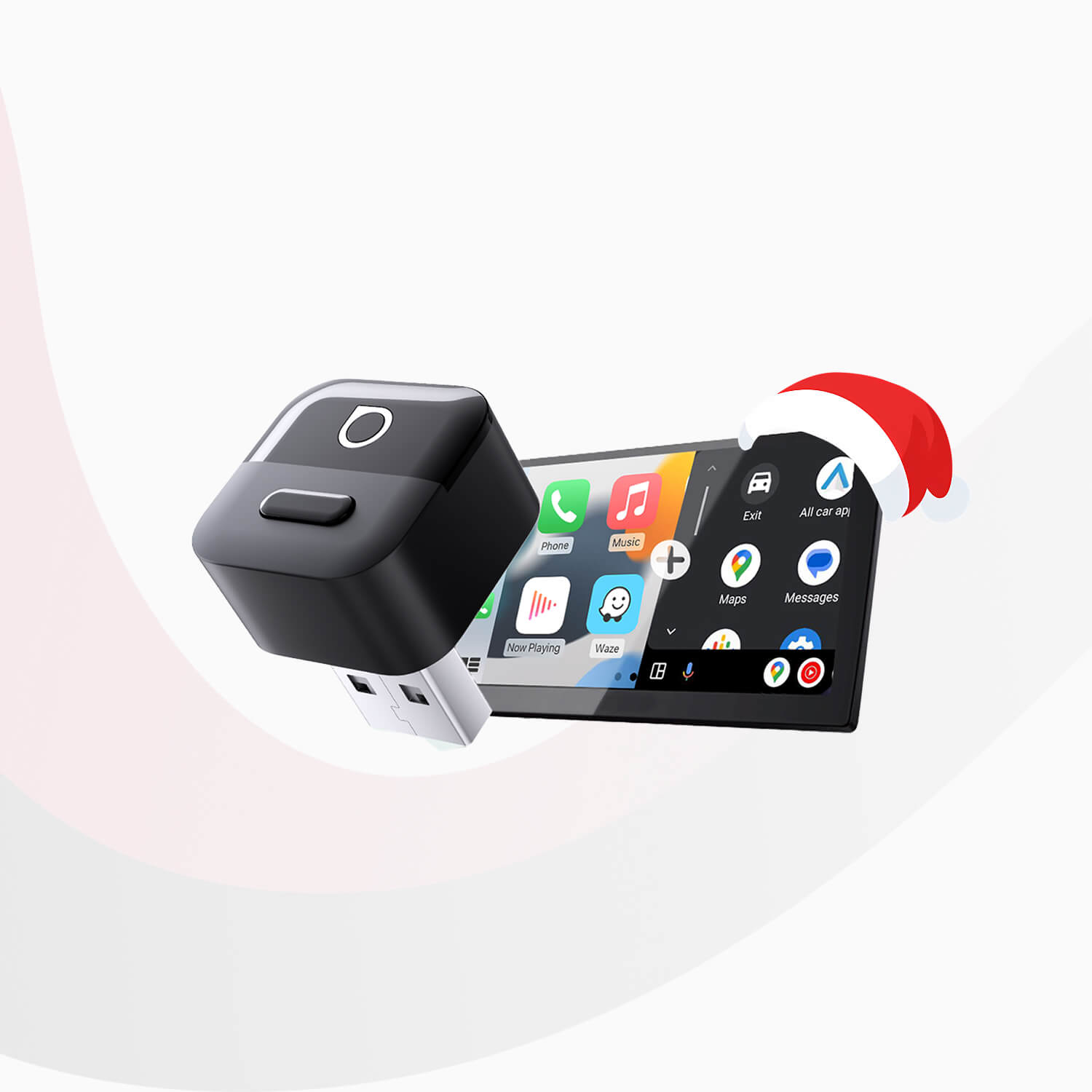 Ottocast Mini Pico Wireless CarPlay/Android Auto Adapter