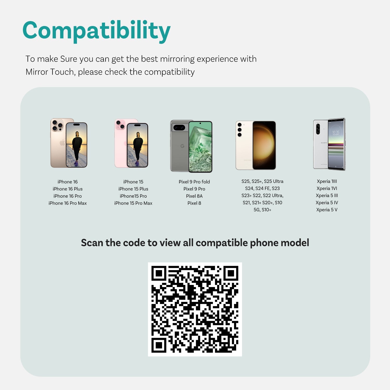 Ottocast Zrcátko Touch