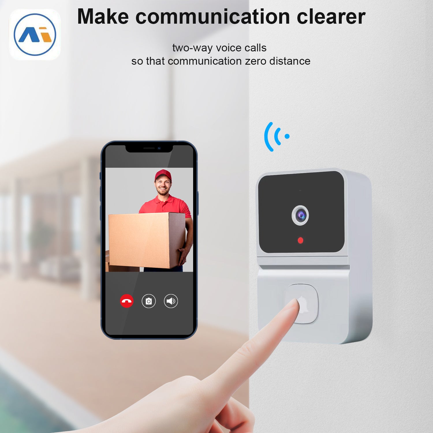 Smart video doorbell