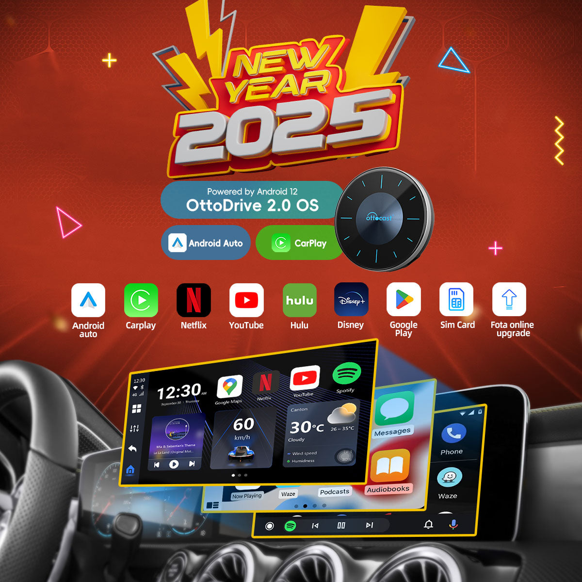 OttoAibox P3 CarPlay AI Box