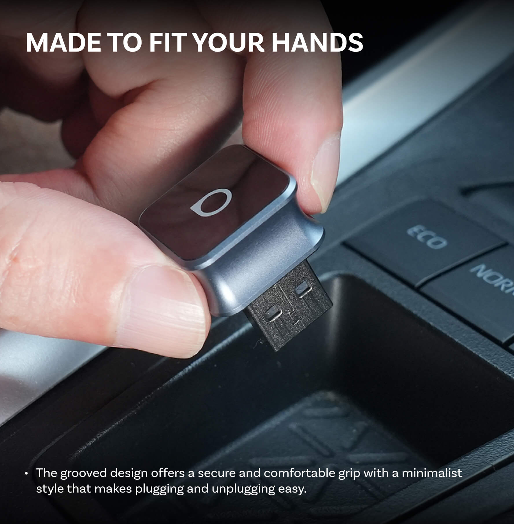 Adaptador inalámbrico Ottocast Mini 3.0 Ultra Cube para CarPlay y Android Auto