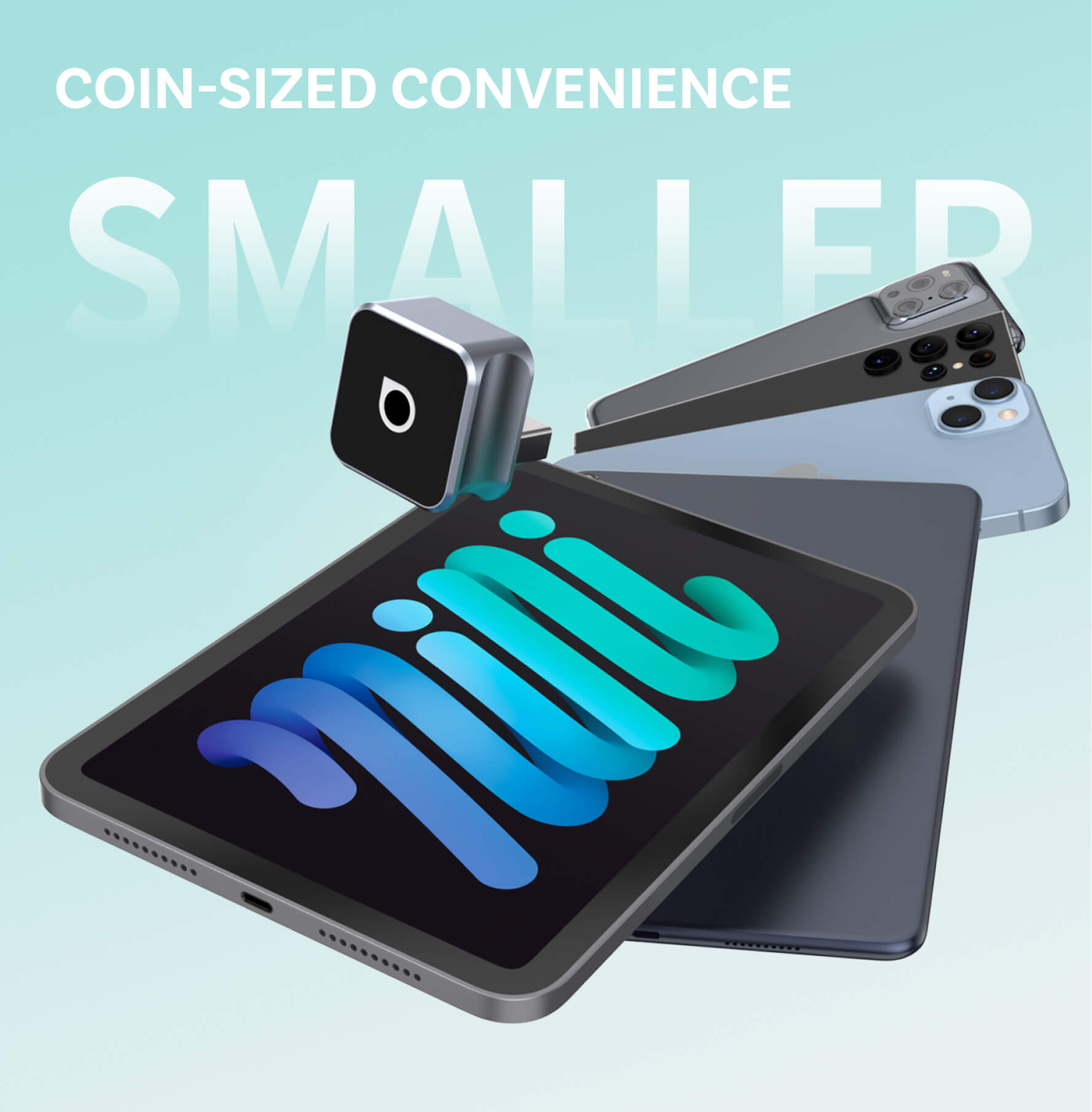 Ottocast Mini 3.0 Ultra Cube wireless CarPlay Android Auto Adapter