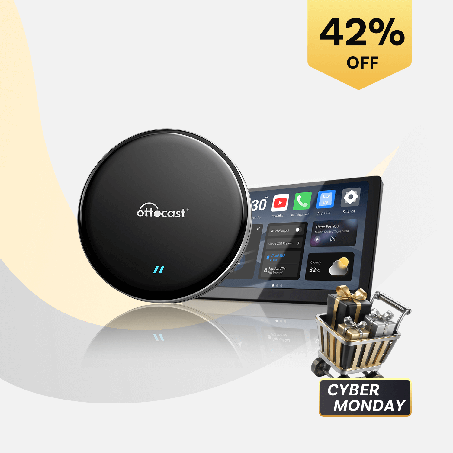 OttoAibox P3 Lite CarPlay AI Box