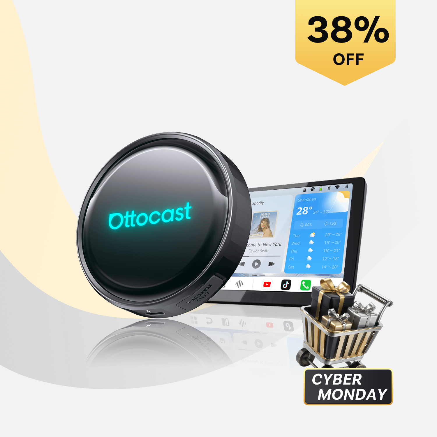 OttoAibox P3 Pro CarPlay AI Box