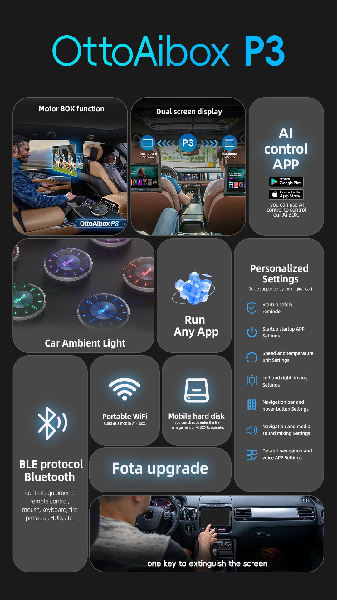 OttoAibox P3 CarPlay AI Box