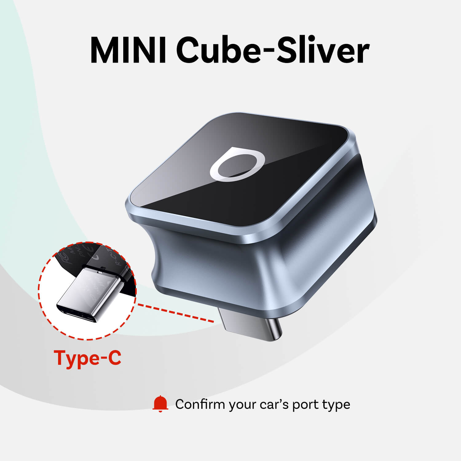 Ottocast mini cube 3.0 Adapter - Cosmic Orange