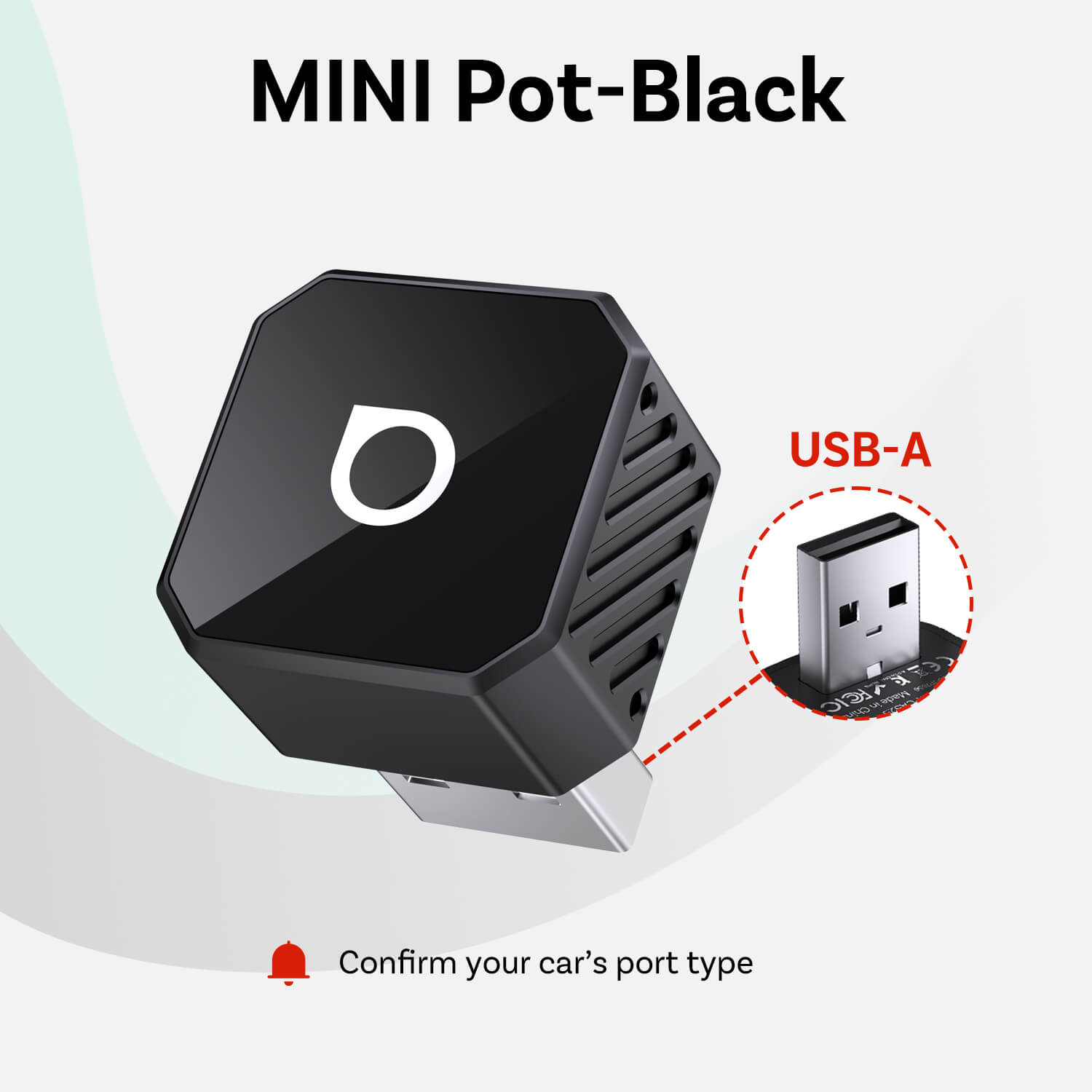 Ottocast Mini 3.0 Ultra Cube Wireless CarPlay/Android Auto 2 in 1 Adapter