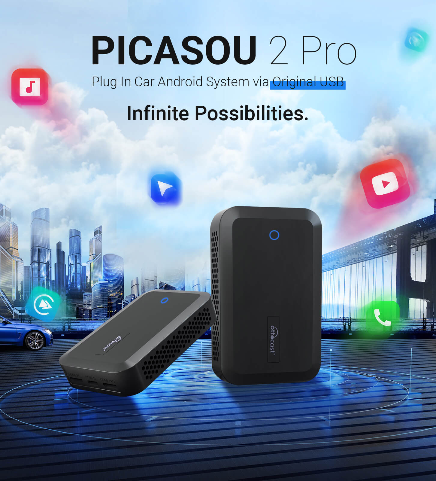 Ottocast PICASOU 2 Ottocast PICASOU 2」の人気商品一覧 | 安い商品を