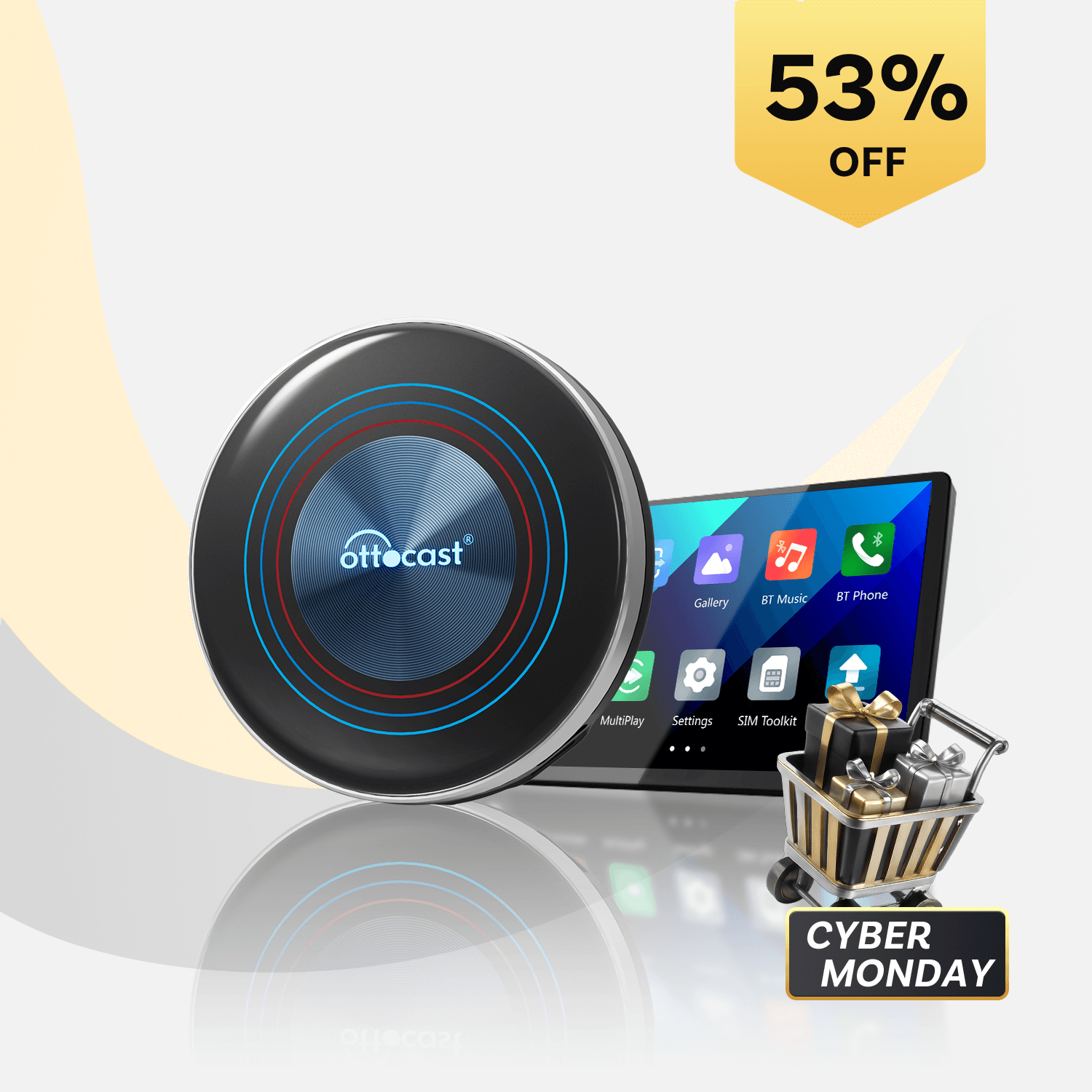 OttoAibox I3 Wireless CarPlay AI Box