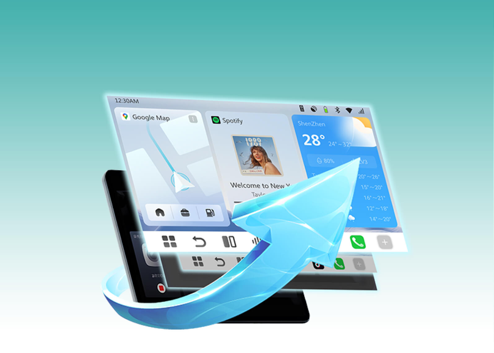 <h3>Wireless CarPlay & Android Auto</h3>