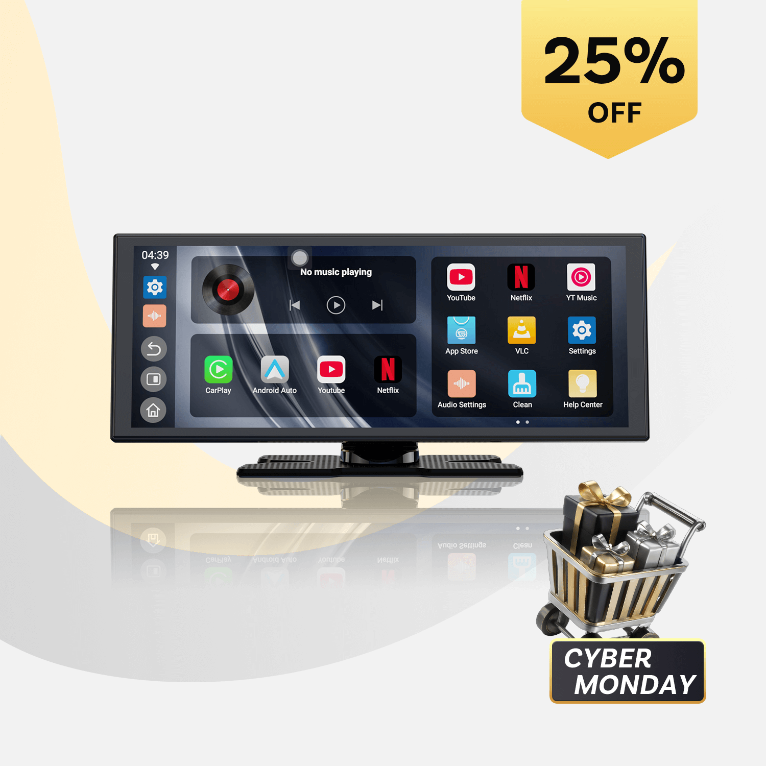 ScreenFlow Portable Car Display Screen